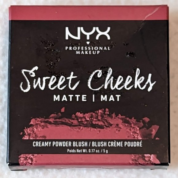 🎉HP🎉🌵3/$20🌵 Sweet Cheeks Matte Blush RED RIOT NYX PROFESSIONAL MAKEUP - Picture 4 of 13